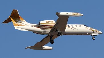Learjet 35 a Unfallflugzeug
