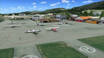 Airport Grenchen im FSX